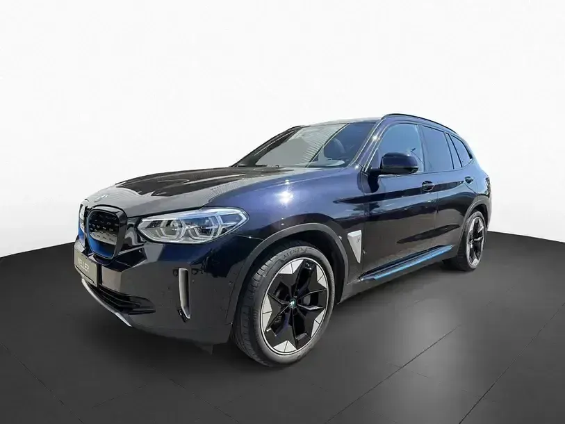 Gebraucht BMW iX3 Shadowline 264 kW (360 PS) 2021 Carbonschwarz (schwarz) SUV