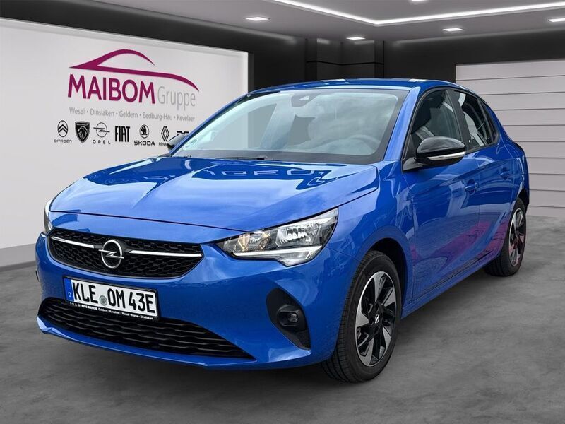 Lackierung voltaic blue met (metallic) Gebraucht 2023 Opel Corsa-e Kleinwagen | 19.445 € (Guter Preis) - Bild 1/4