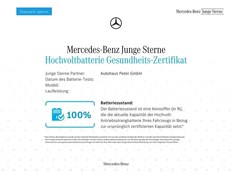 Gebraucht Mercedes EQA250+ Progressive 139 kW (190 PS) 2025 Metalliclack mountaingrau SUV