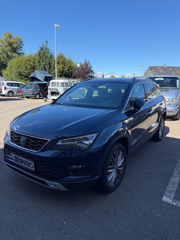 Blau Gebraucht 2017 Seat Ateca 4Drive SUV | 16.499 € (Fairer Preis) - Bild 1/4