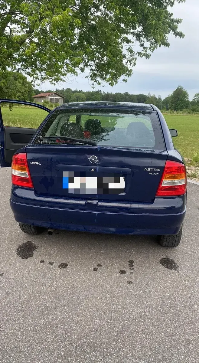 Gebraucht Opel Astra 101 PS (74 kW) 1999 Blau Kleinwagen