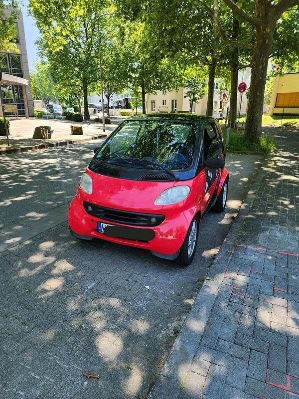 Rot Gebraucht 2000 Smart ForTwo Coupé Kleinwagen | 1.550 € (Fairer Preis) - Bild 1/4