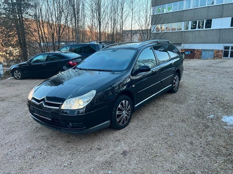 Schwarz Gebraucht 2006 Citroën C5 Exclusive Kombi | 800 € (Superpreis) - Bild 1/4