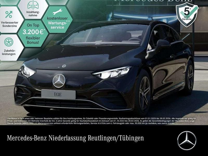 Schwarz Gebraucht 2024 Mercedes EQE300 Advanced Plus Limousine | 46.990 € (Guter Preis) - Bild 1/3
