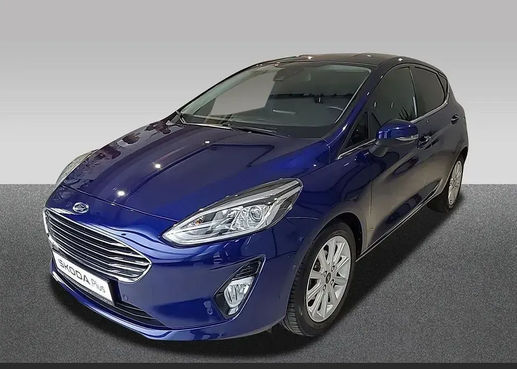 Gebraucht Ford Fiesta 101 PS (74 kW) 2017 Blau Kleinwagen