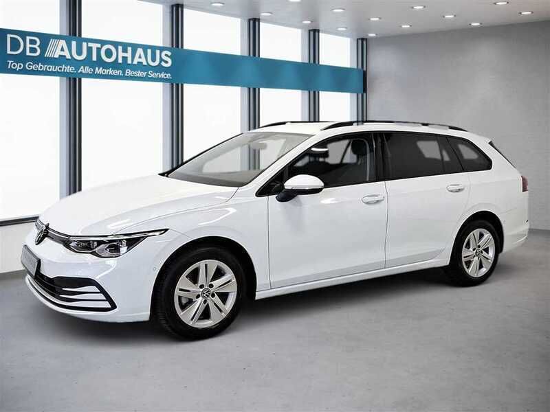 Weiß Gebraucht 2022 VW Golf VIII Life Kombi | 20.830 € (Guter Preis) - Bild 1/4