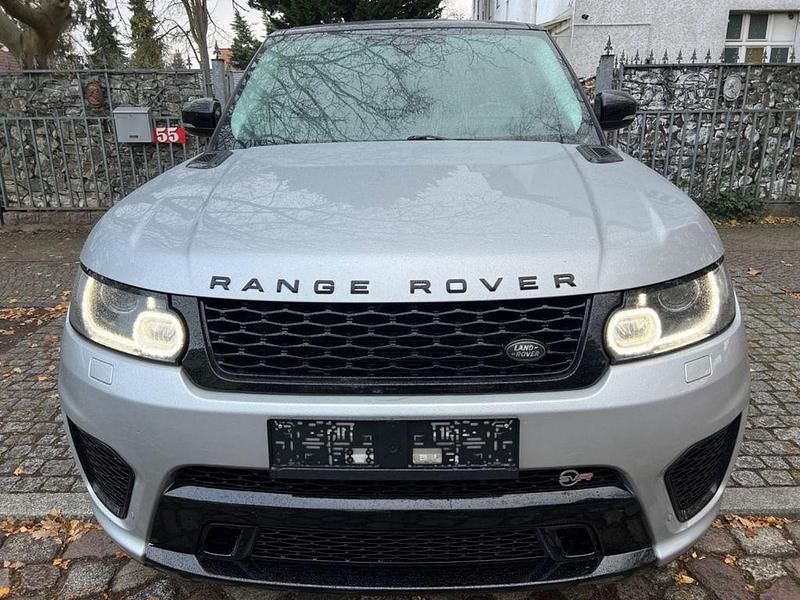 Silber Gebraucht 2015 Land Rover Range Rover Sport SVR SUV | 28.999 € (Fairer Preis) - Bild 1/4