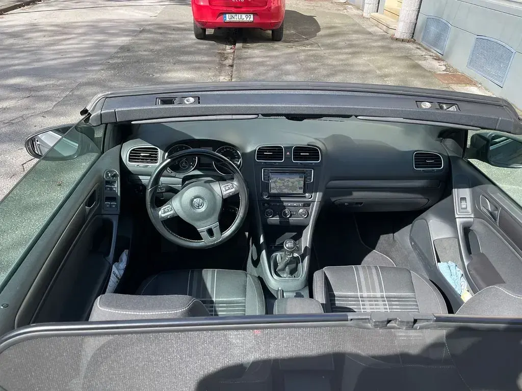 Gebraucht VW Golf Cabriolet LOUNGE 125 PS (91 kW) 2015 Grau Cabrio