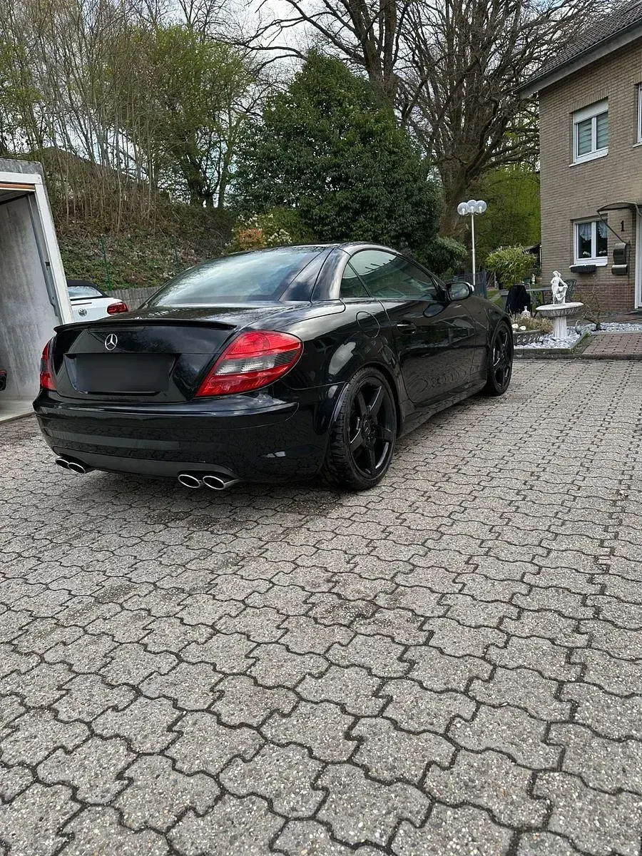 Gebraucht Mercedes SLK55 AMG AMG 360 PS (264 kW) 2005 Schwarz Cabrio