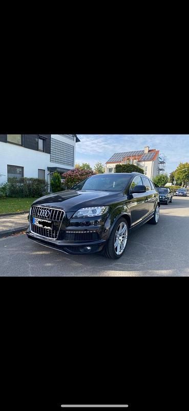 Schwarz Gebraucht 2013 Audi Q7 S-Line SUV | 19.400 € (Fairer Preis) - Bild 1/4