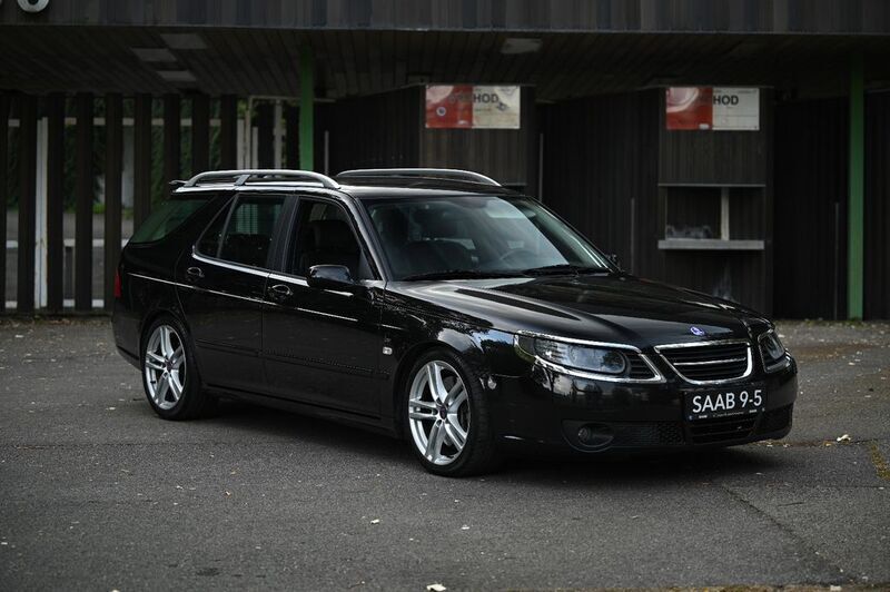 Gebraucht Saab 9-5 305 PS (224 kW) 2008 Schwarz Limousine