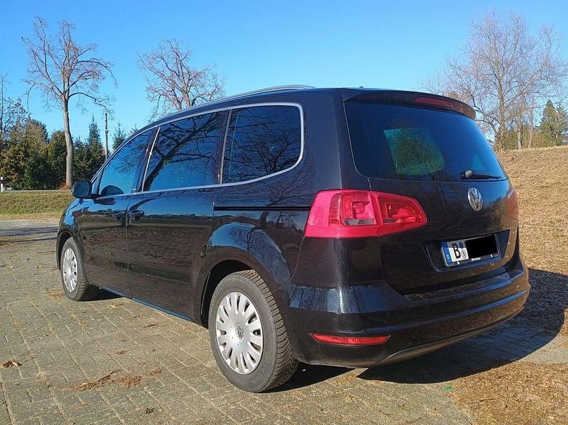 Gebraucht VW Sharan Style 170 PS (125 kW) 2011 Schwarz Van / Kleinbus