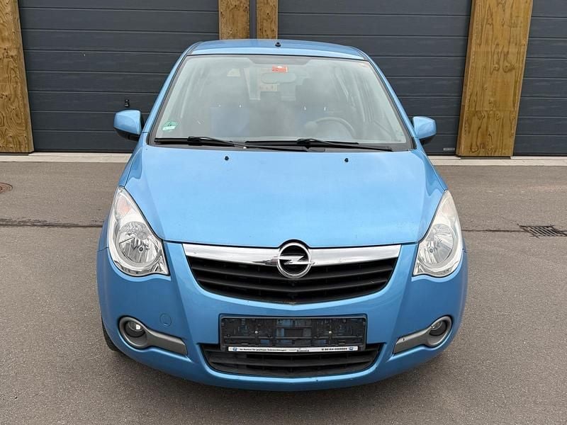 Gebraucht Opel Agila 60 PS (44 kW) 2009 Blau Kleinwagen