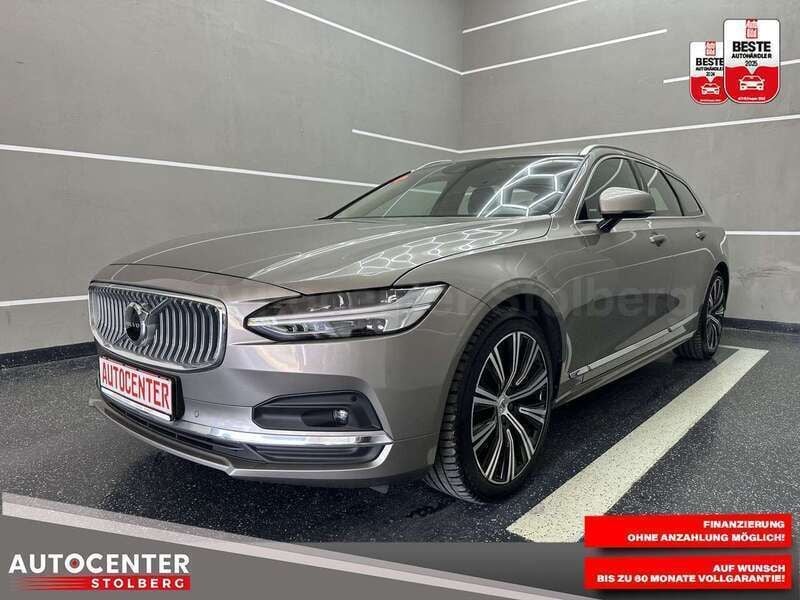 Grau Gebraucht 2021 Volvo V90 Inscription Kombi | 31.490 € (Fairer Preis) - Bild 1/3