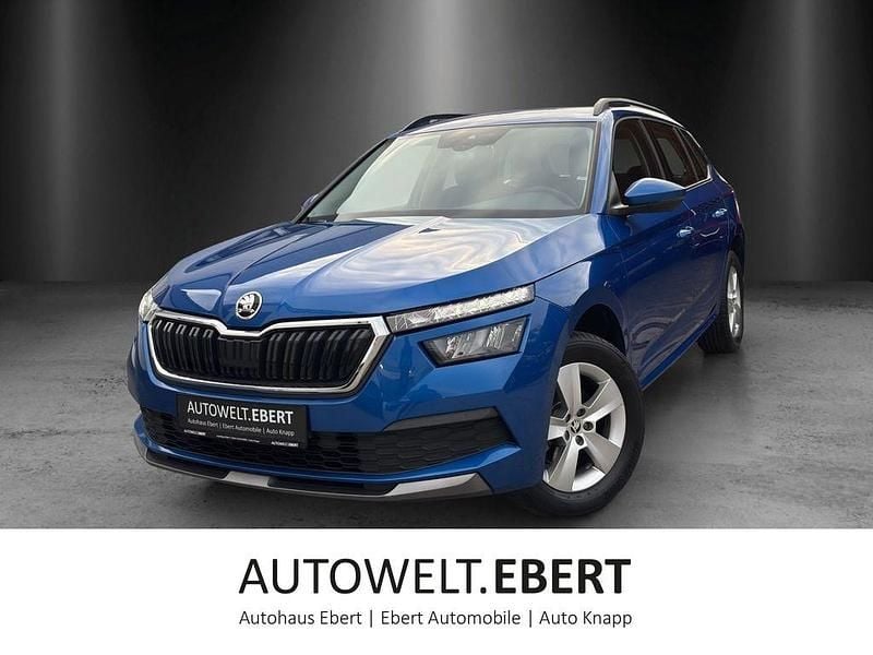 Blau Gebraucht 2020 Skoda Kamiq Ambition SUV | 13.890 € (Guter Preis) - Bild 1/4