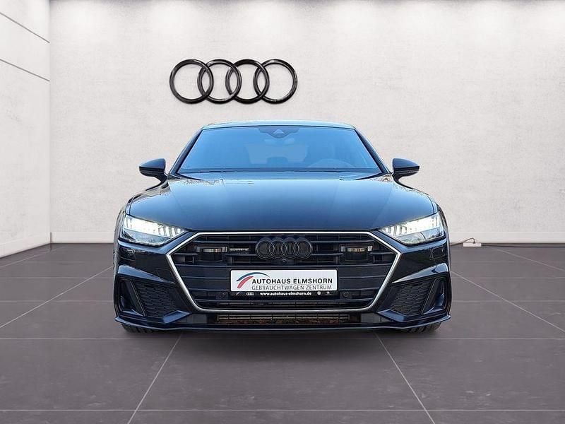 Gebraucht Audi A7 S-Line 299 PS (219 kW) 2022 Mythosschwarz metallic Limousine