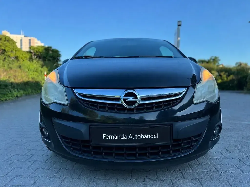 Gebraucht Opel Corsa Edition 87 PS (63 kW) 2012 Schwarz Kleinwagen
