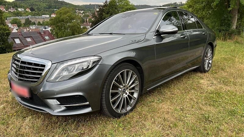 Grau Gebraucht 2018 Mercedes S350 AMG Limousine | 36.500 € (Superpreis) - Bild 1/4