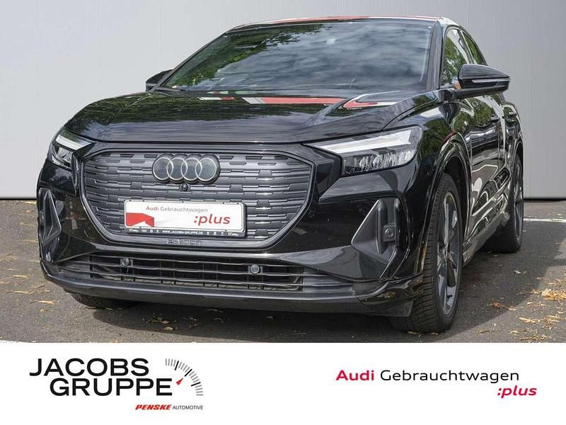 Mythosschwarz Gebraucht 2022 Audi Q4 e-tron SUV | 31.430 € (Teuer) - Bild 1/4