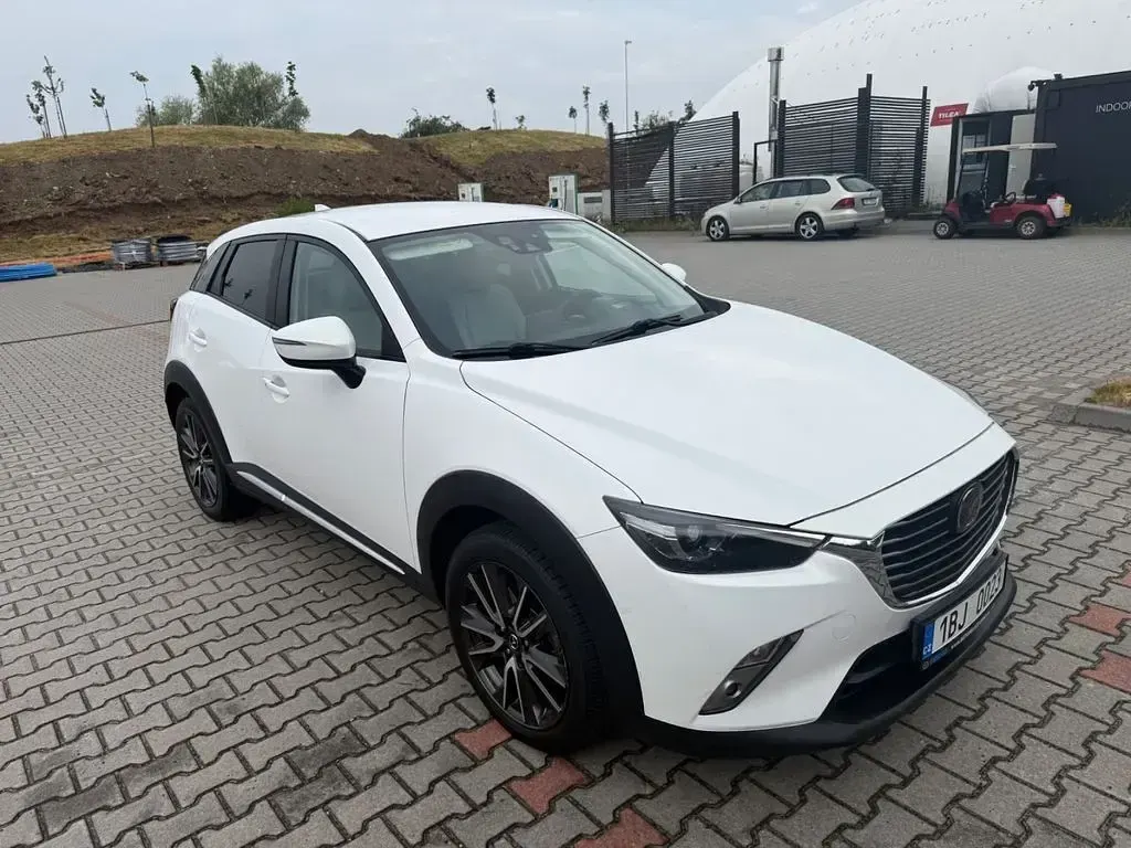 Gebraucht Mazda CX-3 Exclusive-Line 150 PS (110 kW) 2016 Weiß SUV