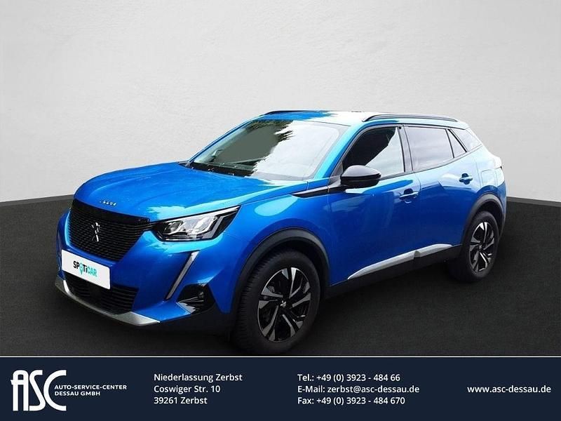 Blau Gebraucht 2022 Peugeot 2008 Allure SUV | 21.985 € (Fairer Preis) - Bild 1/4