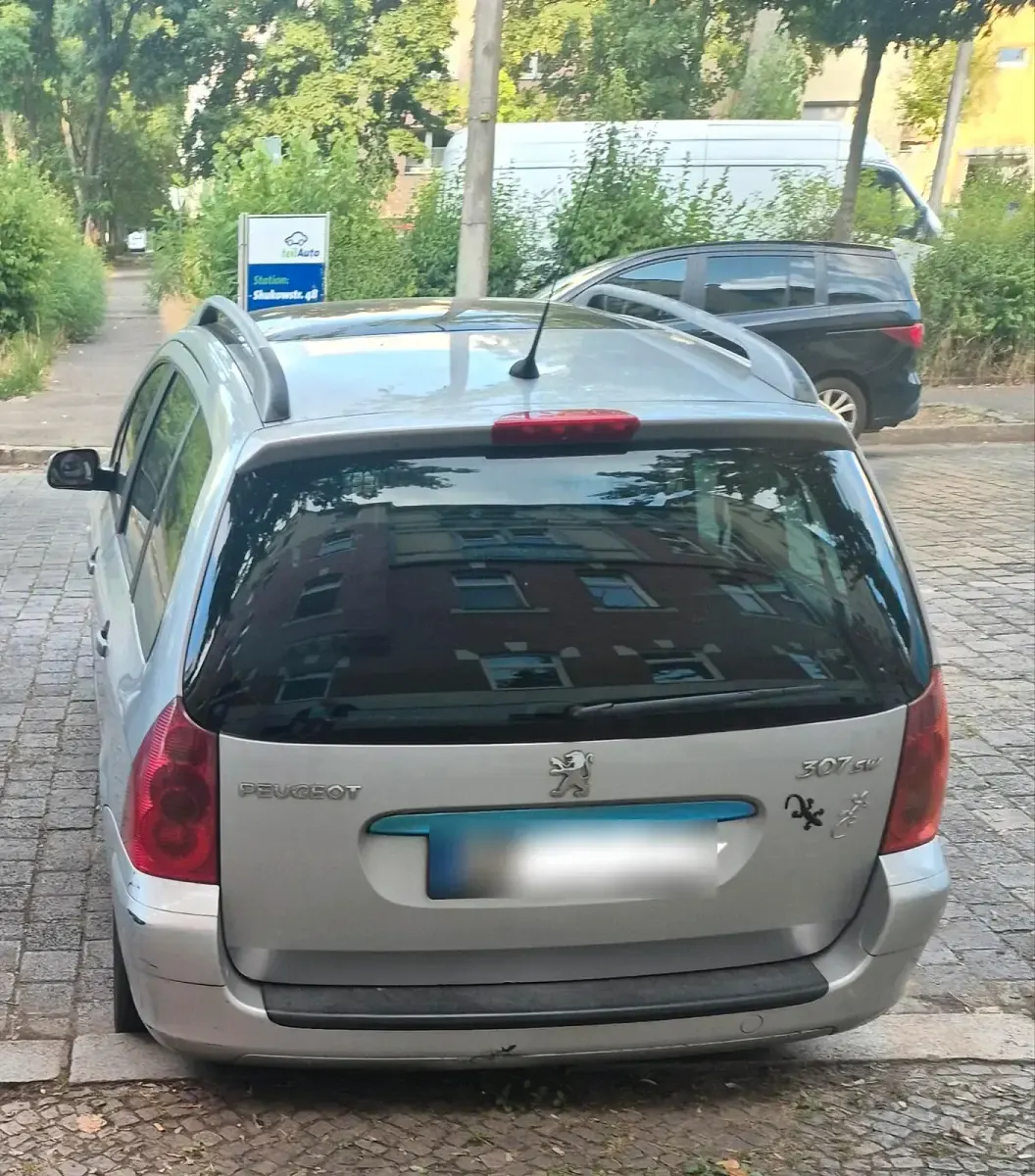 Gebraucht Peugeot 307 109 PS (80 kW) 2002 Silber Kombi