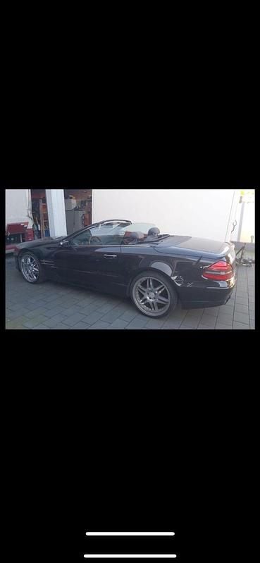Gebraucht Mercedes SL350 245 PS (180 kW) 2003 Schwarz Cabrio