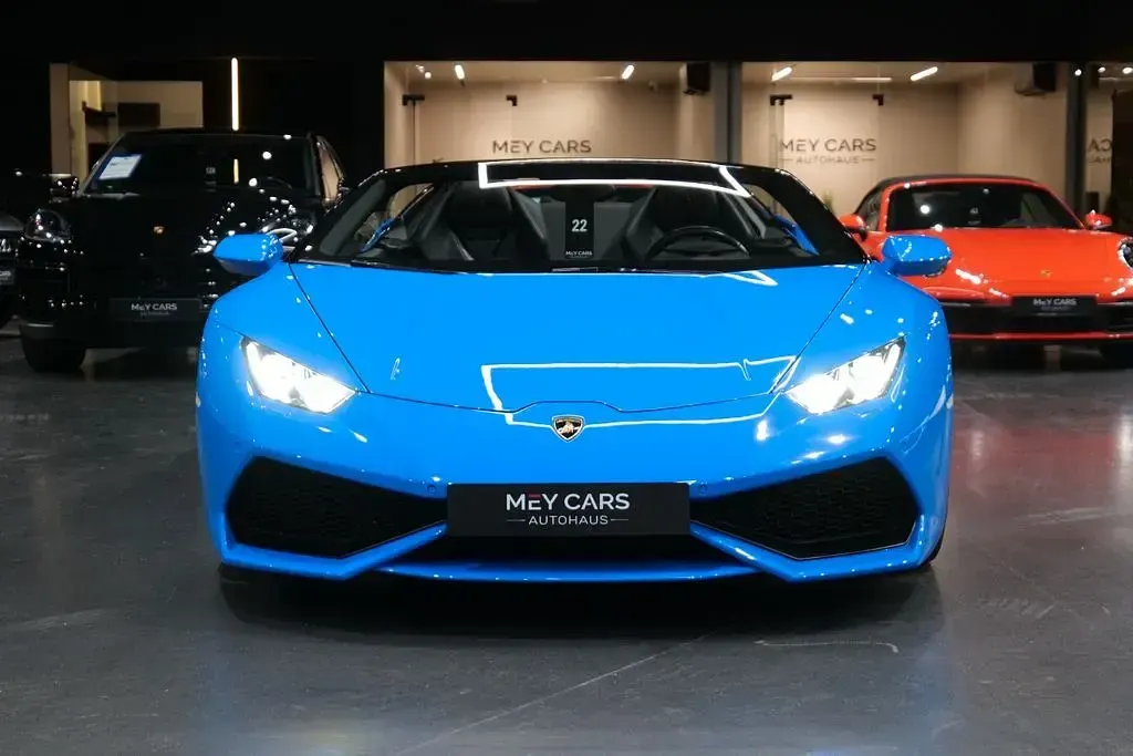 Gebraucht Lamborghini Huracán 610 PS (448 kW) 2016 Blau Cabrio