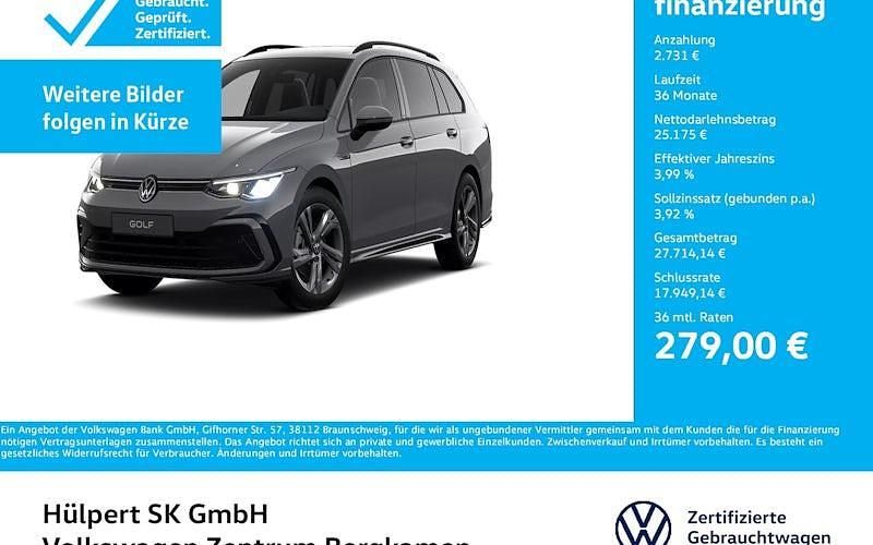 Mondsteingrau Gebraucht 2024 VW Golf VIII R-line Kombi | 27.906 € (Guter Preis) - Bild 1/4