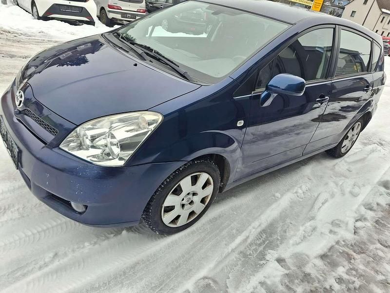 Dark blue mica metallic Gebraucht 2007 Toyota Corolla Verso Executive Van / Kleinbus | 2.750 € (Superpreis) - Bild 1/4