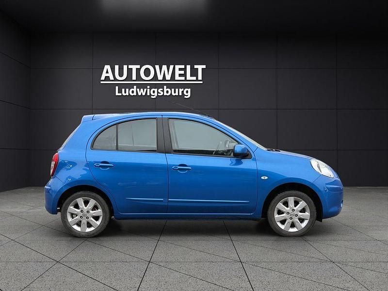 Gebraucht Nissan Micra Acenta 80 PS (58 kW) 2011 Blau Kleinwagen