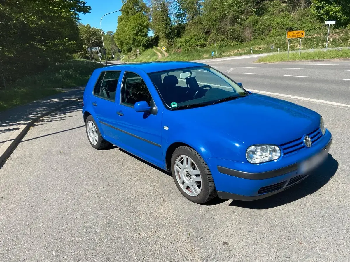 Gebraucht VW Golf IV Edition 105 PS (77 kW) 2000 Blau Limousine