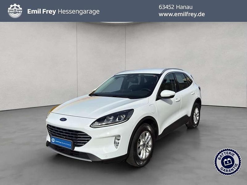 Frozen white Gebraucht 2022 Ford Kuga Titanium SUV | 20.450 € - Bild 1/3