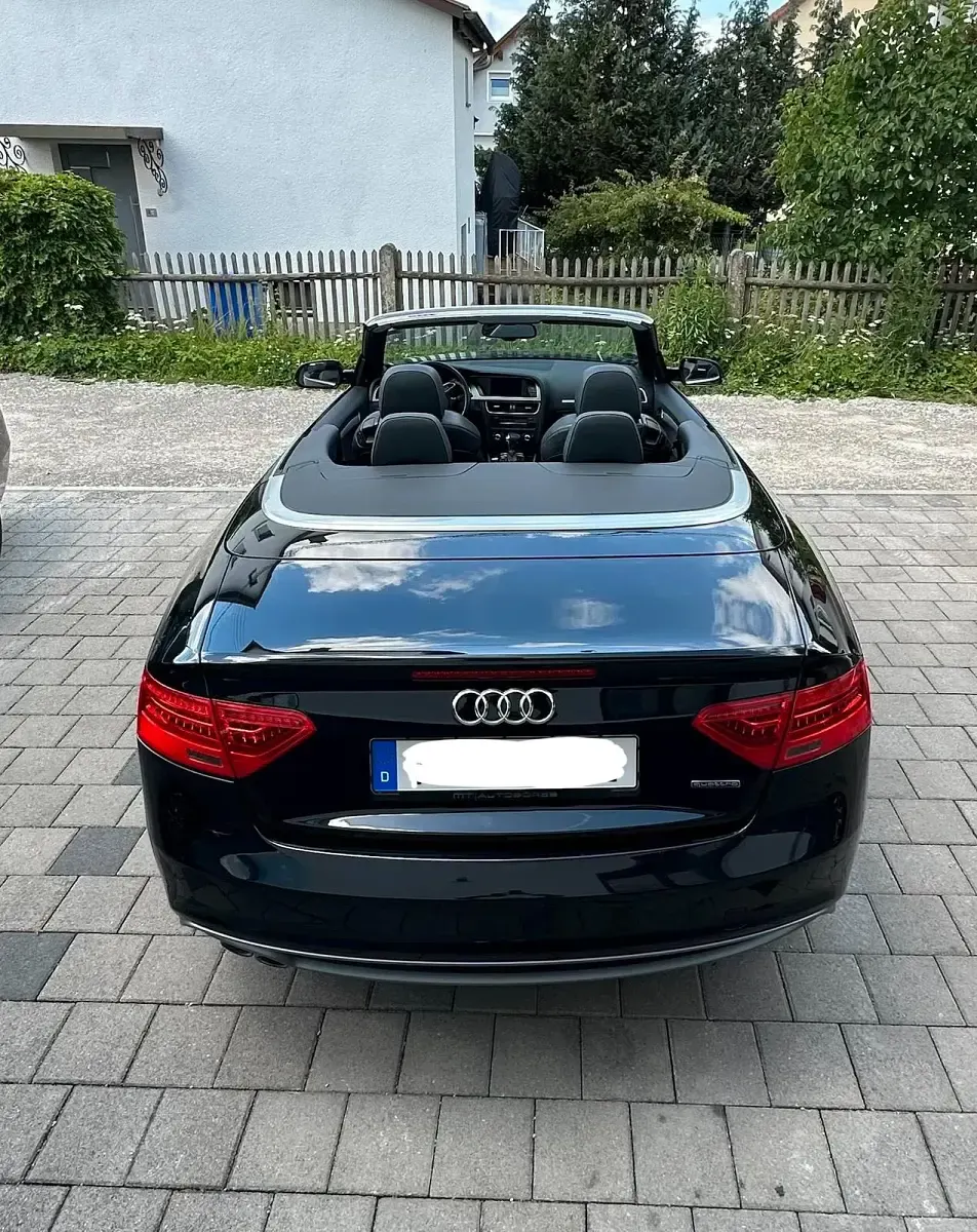 Gebraucht Audi A5 Cabriolet S-Line 249 PS (183 kW) 2015 Schwarz Cabrio