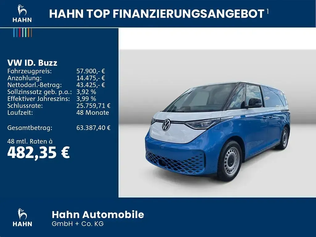 Gebraucht VW ID. Buzz Pro 210 kW (286 PS) 2025 Weiß Van / Kleinbus