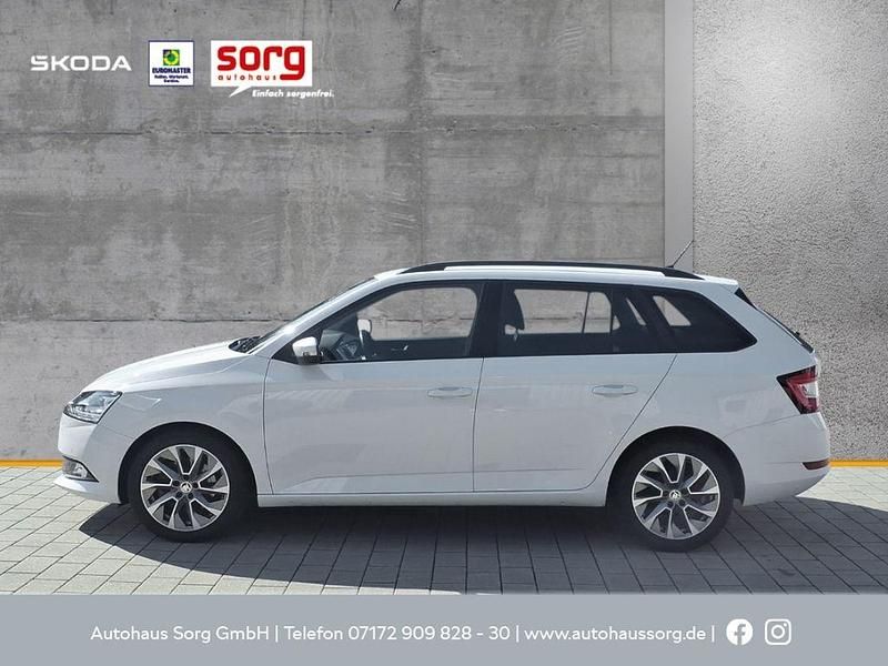 Gebraucht Skoda Fabia 95 PS (69 kW) 2022 Weiss Kleinwagen