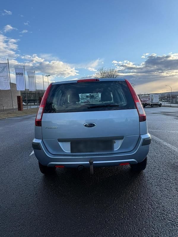 Gebraucht Ford Fusion 101 PS (74 kW) 2008 Silber Kleinwagen