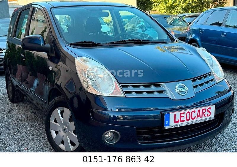 Gebraucht Nissan Note Acenta 88 PS (64 kW) 2008 Blau Kleinwagen