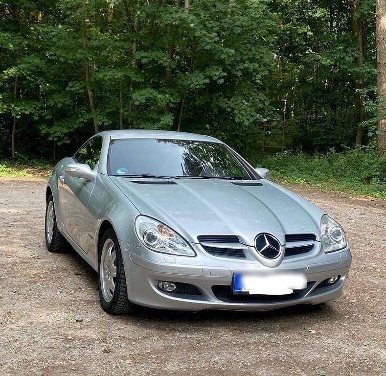 Gebraucht Mercedes SLK200 163 PS (119 kW) 2004 Silber Cabrio