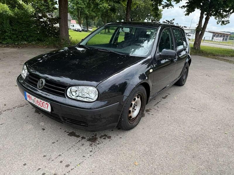 Schwarz Gebraucht 1999 VW Golf III Kleinwagen | 300 € - Bild 1/4