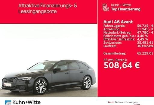 Gebraucht Audi A6 S-Line 245 PS (180 kW) 2025 Mythosschwarz metallic Kombi