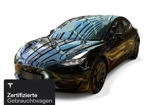 Gebraucht Tesla Model 3 Performance 377 kW (513 PS) 2022 Schwarz Limousine