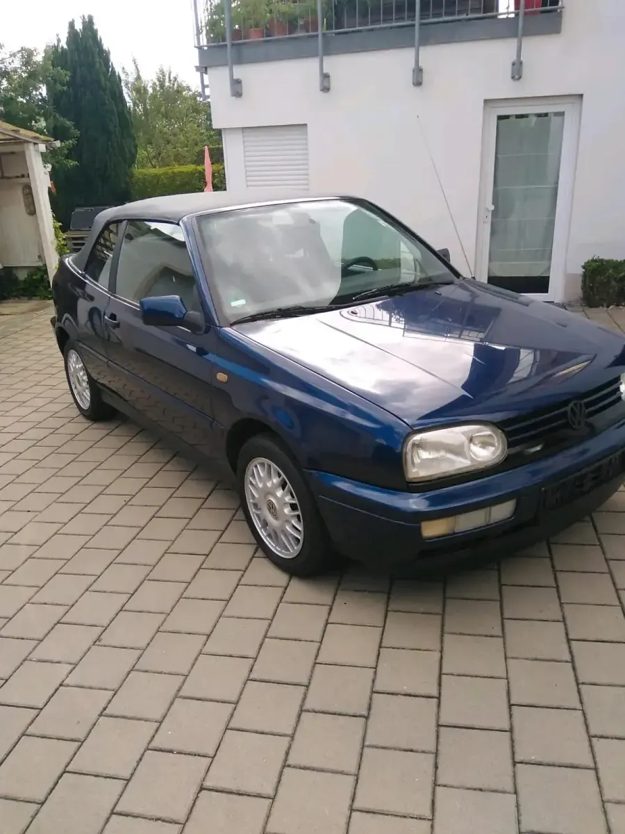 Gebraucht VW Golf Cabriolet 75 PS (55 kW) 1997 Blau Cabrio