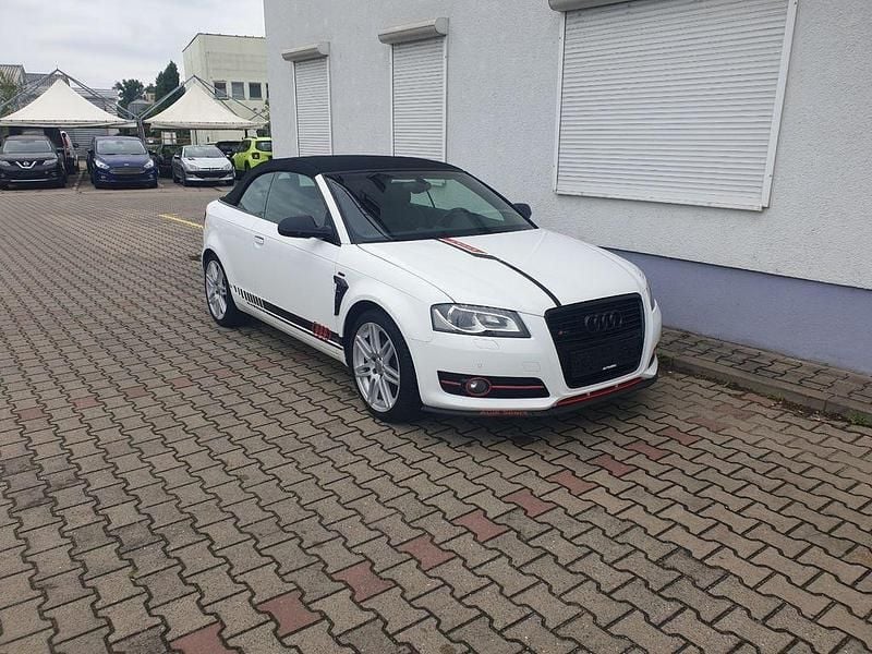 Ibisweiss Gebraucht 2010 Audi A3 Cabriolet S-Line Cabrio | 6.500 € (Superpreis) - Bild 1/4