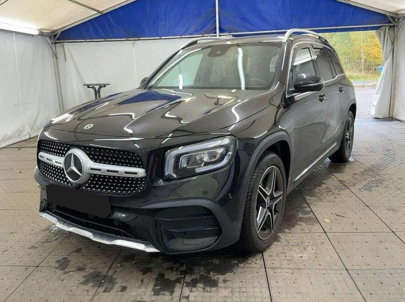 Schwarz Gebraucht 2022 Mercedes GLB200 AMG line SUV | 32.850 € (Guter Preis) - Bild 1/4