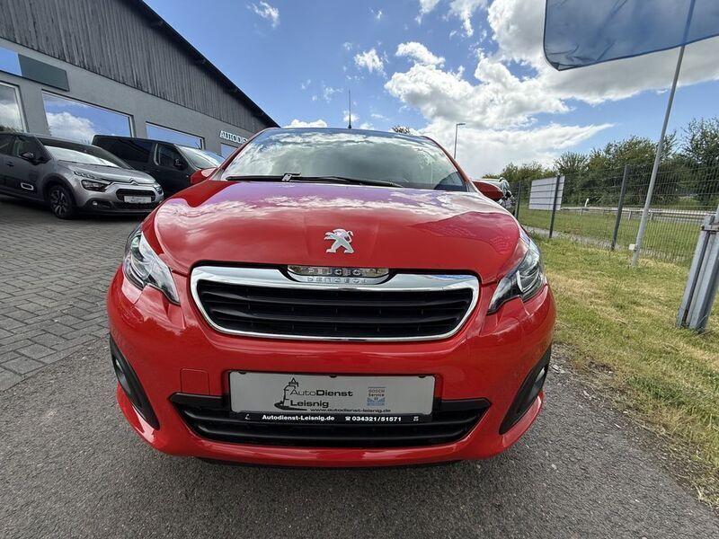 Rot Gebraucht 2020 Peugeot 108 Active Kleinwagen | 10.600 € (Fairer Preis) - Bild 1/4