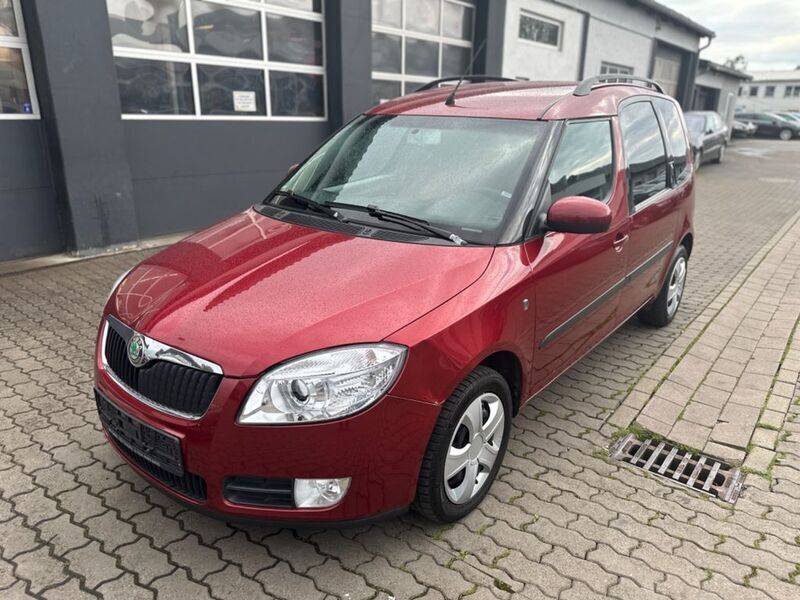 Gebraucht Skoda Roomster Style 80 PS (58 kW) 2008 Rot Van / Kleinbus