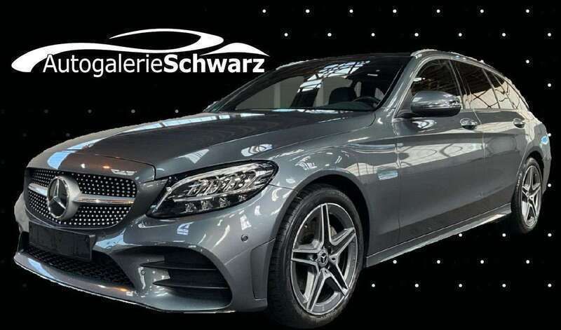 Amg selenitgrau metallic Gebraucht 2018 Mercedes C200 AMG line Kombi | 22.590 € (Guter Preis) - Bild 1/3