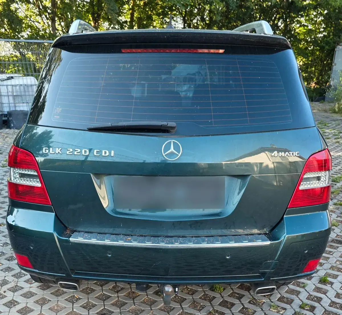 Gebraucht Mercedes GLK220 170 PS (125 kW) 2009 Grün SUV