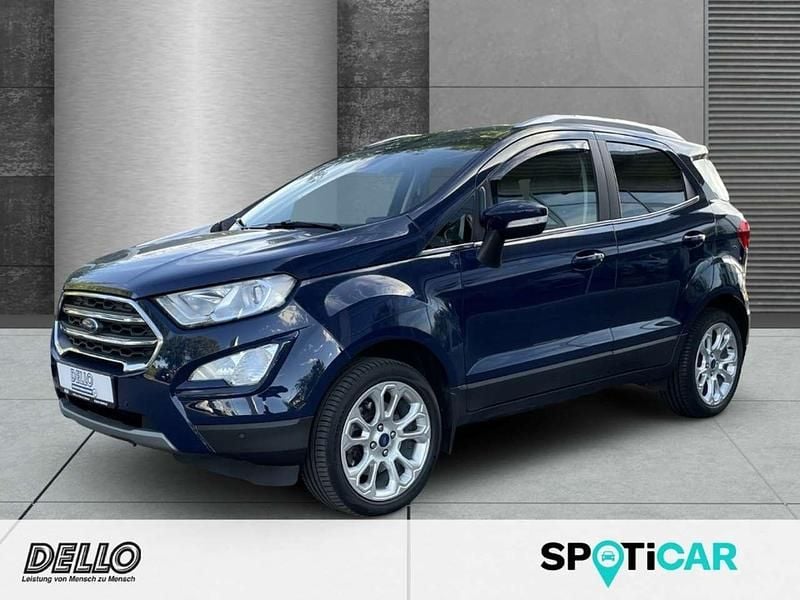 Blau Gebraucht 2021 Ford Ecosport Titanium SUV | 14.980 € (Guter Preis) - Bild 1/4